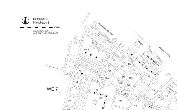 Grundrissplan Hanghaus 2